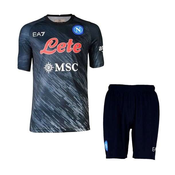 Camiseta Napoli Tercera equipo Niño 2022-23